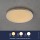 lafabryka.pl Lampa sufitowa Oja 29 cm Nordlux 4000K 18W, Moodmaker™ - biała 47156001